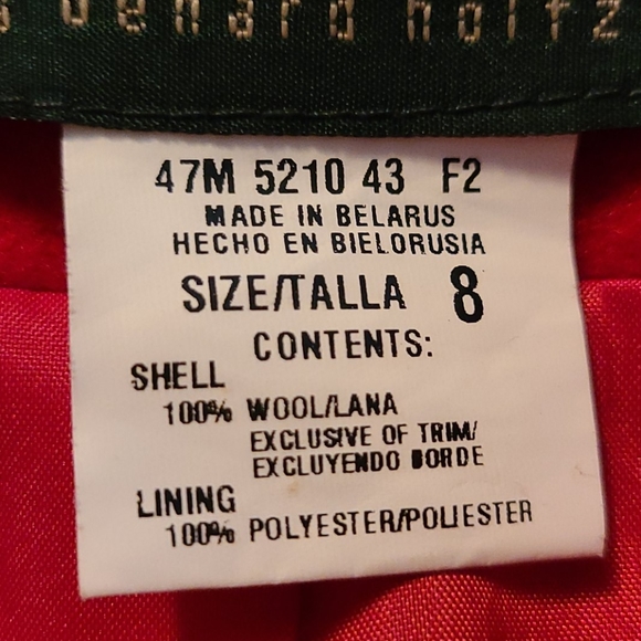 Harvey Bernard Long Wool Coat - Picture 6 of 6